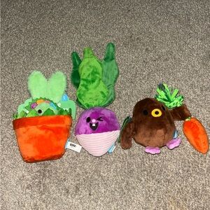 Bark Plush Easter Themed Dog Toy Set